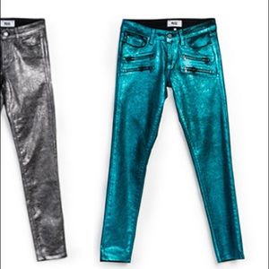 FINAL PRICE Rare Paige Edgemont skinny foil jean